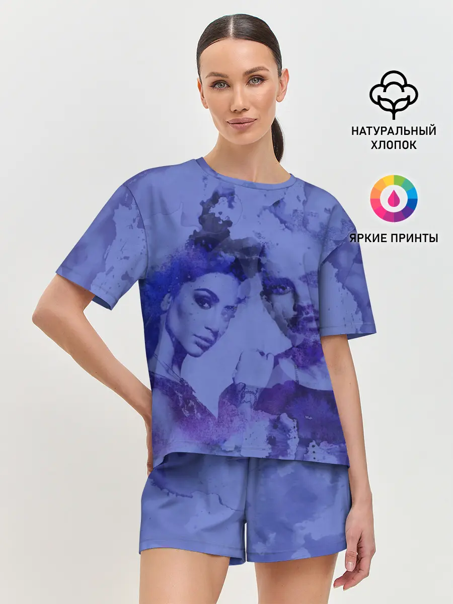 Женская пижама с шортами / Artik & Asti - Неделимы