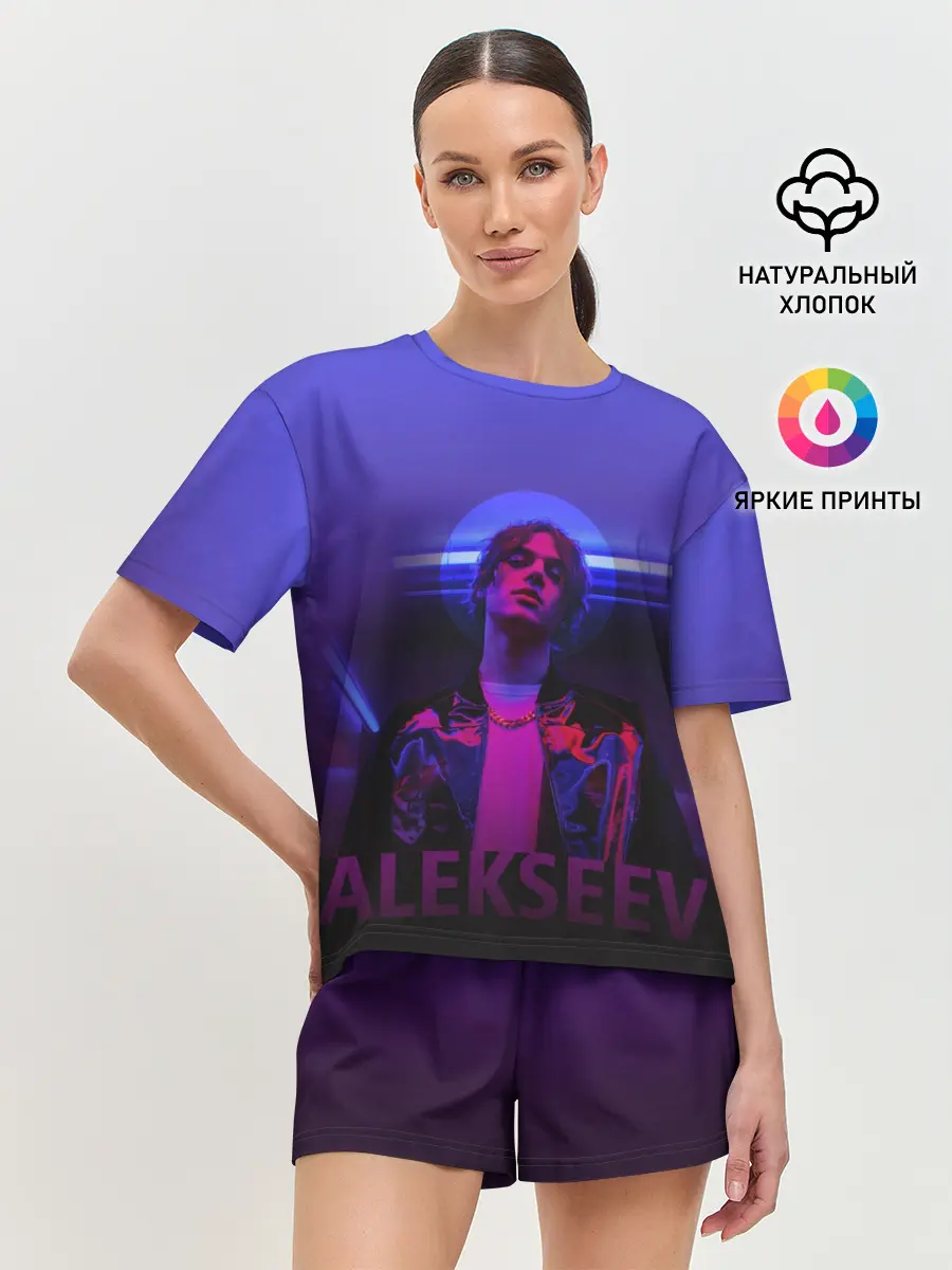 Женская пижама с шортами / ALEKSEEV