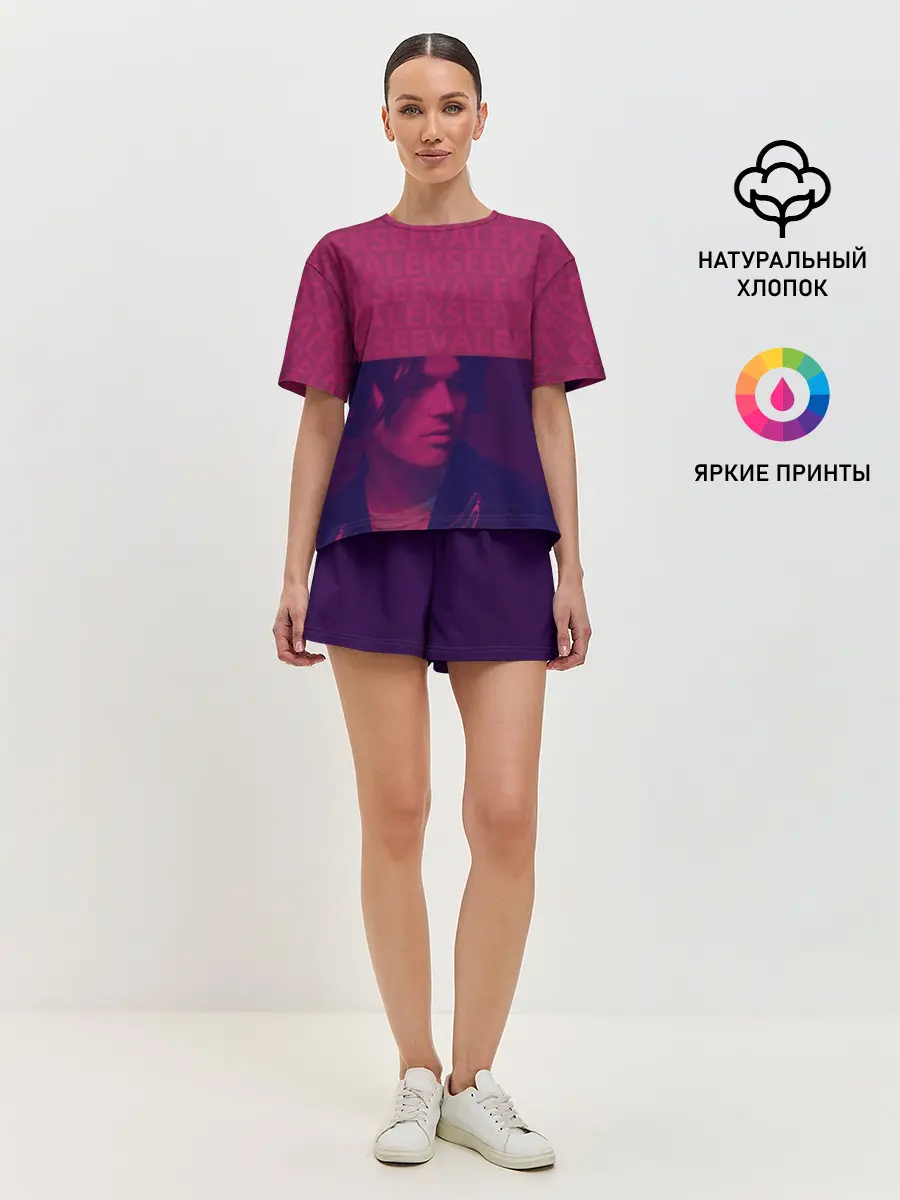 Женская пижама с шортами / Алексеев