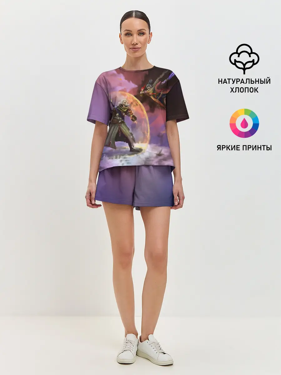 Женская пижама с шортами / Ведьмак и Секиро