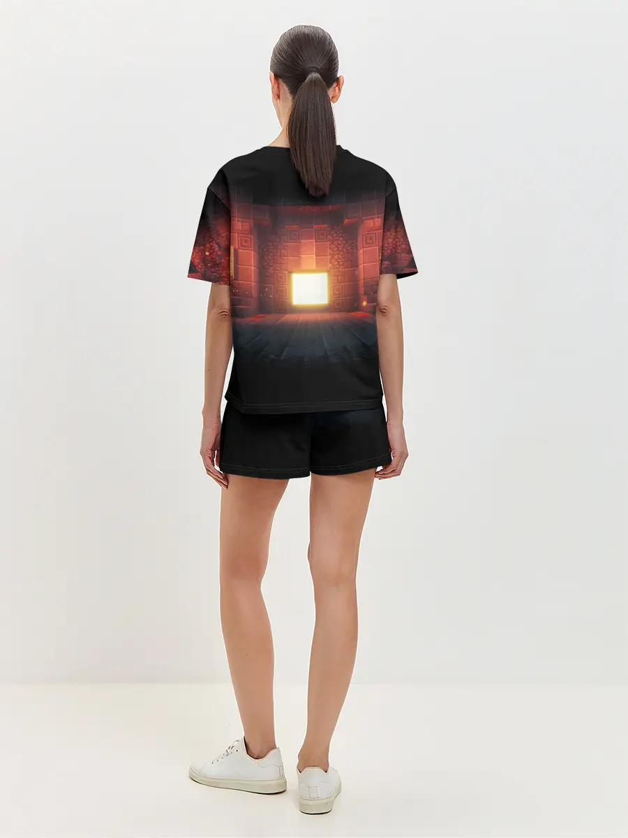 Женская пижама с шортами / MINECRAFT: Dungeons