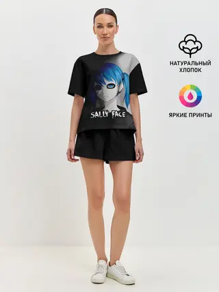 Женская пижама с шортами / Sally face