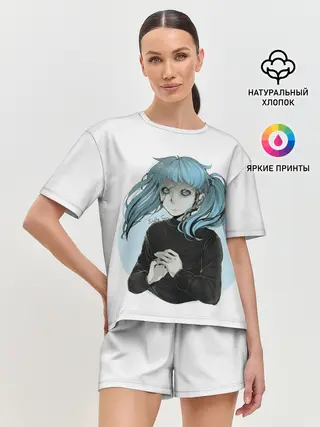 Женская пижама с шортами / Sally face