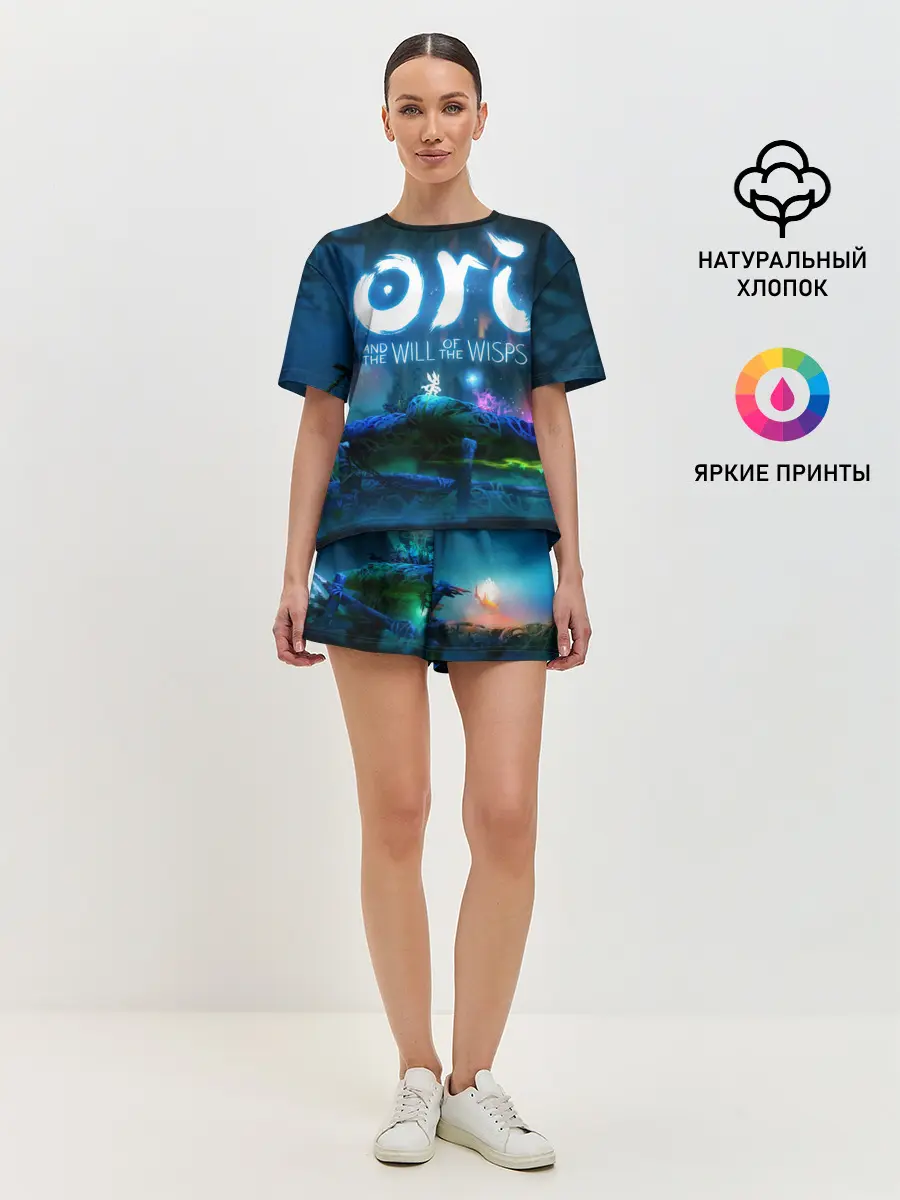 Женская пижама с шортами / Ori and the Blind Forest