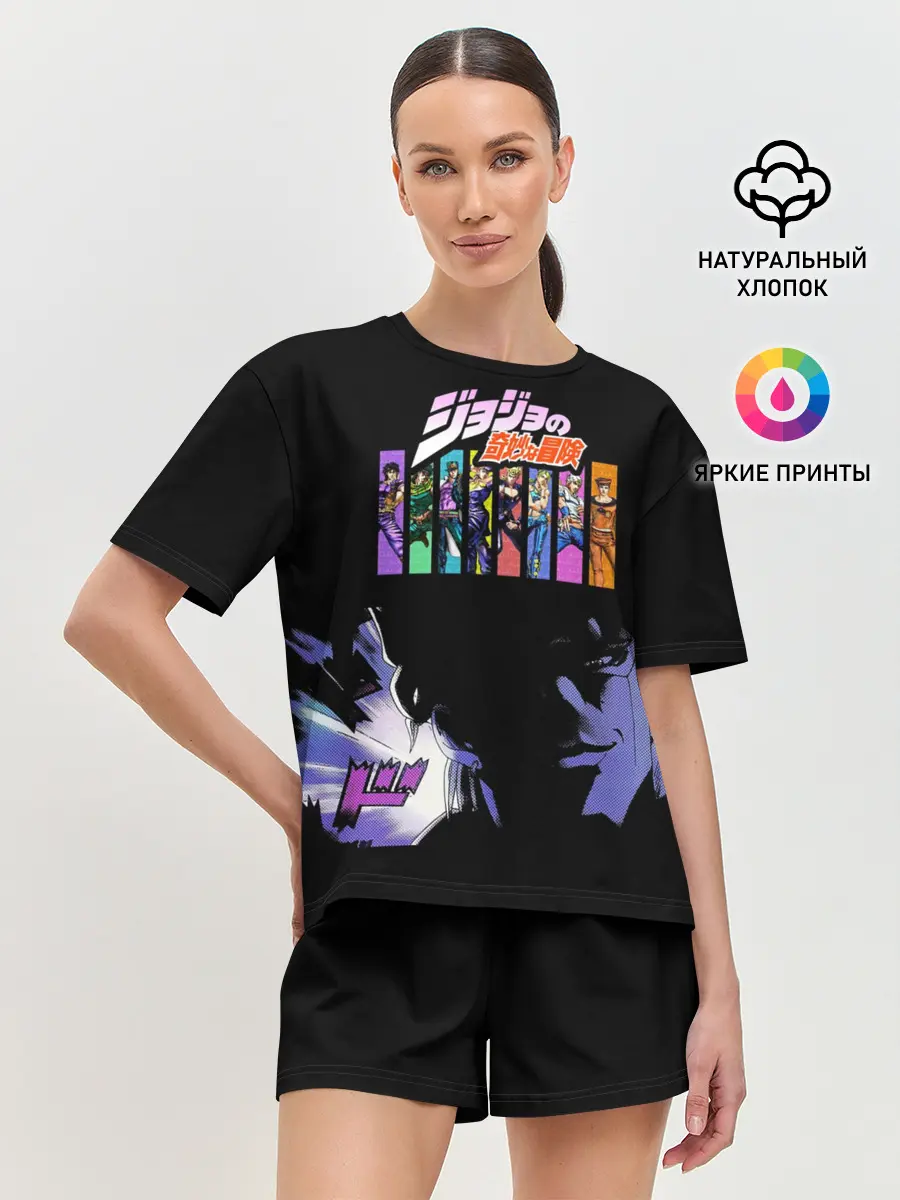 Женская пижама с шортами / manga JoJo