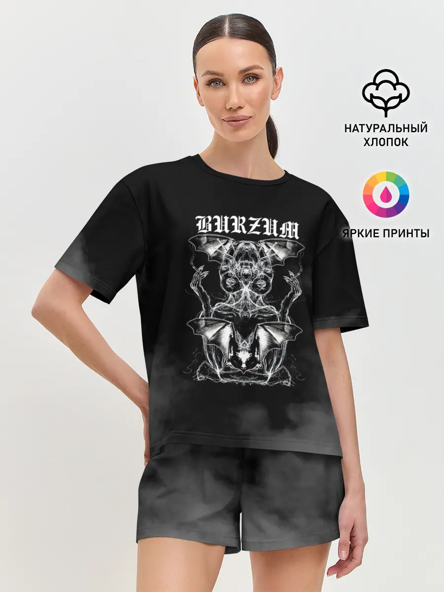 Женская пижама с шортами / Burzum