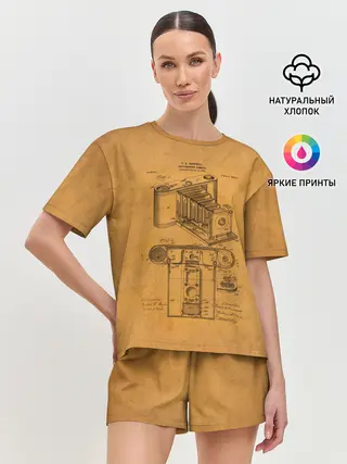 Женская пижама с шортами / Photographic Camera Patent