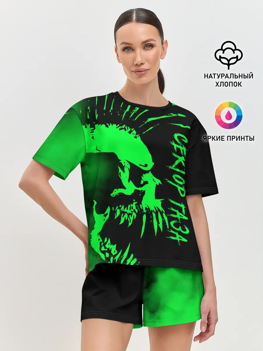 Женская пижама с шортами / Сектор Газа