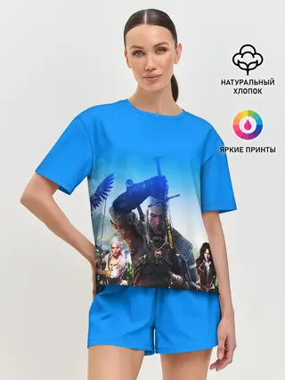 Женская пижама с шортами / ВЕДЬМАК 3