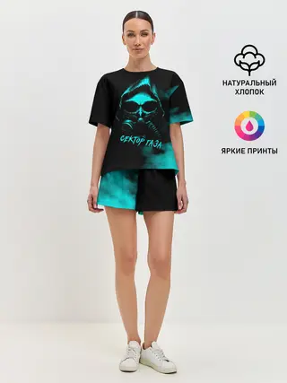 Женская пижама с шортами / Сектор Газа