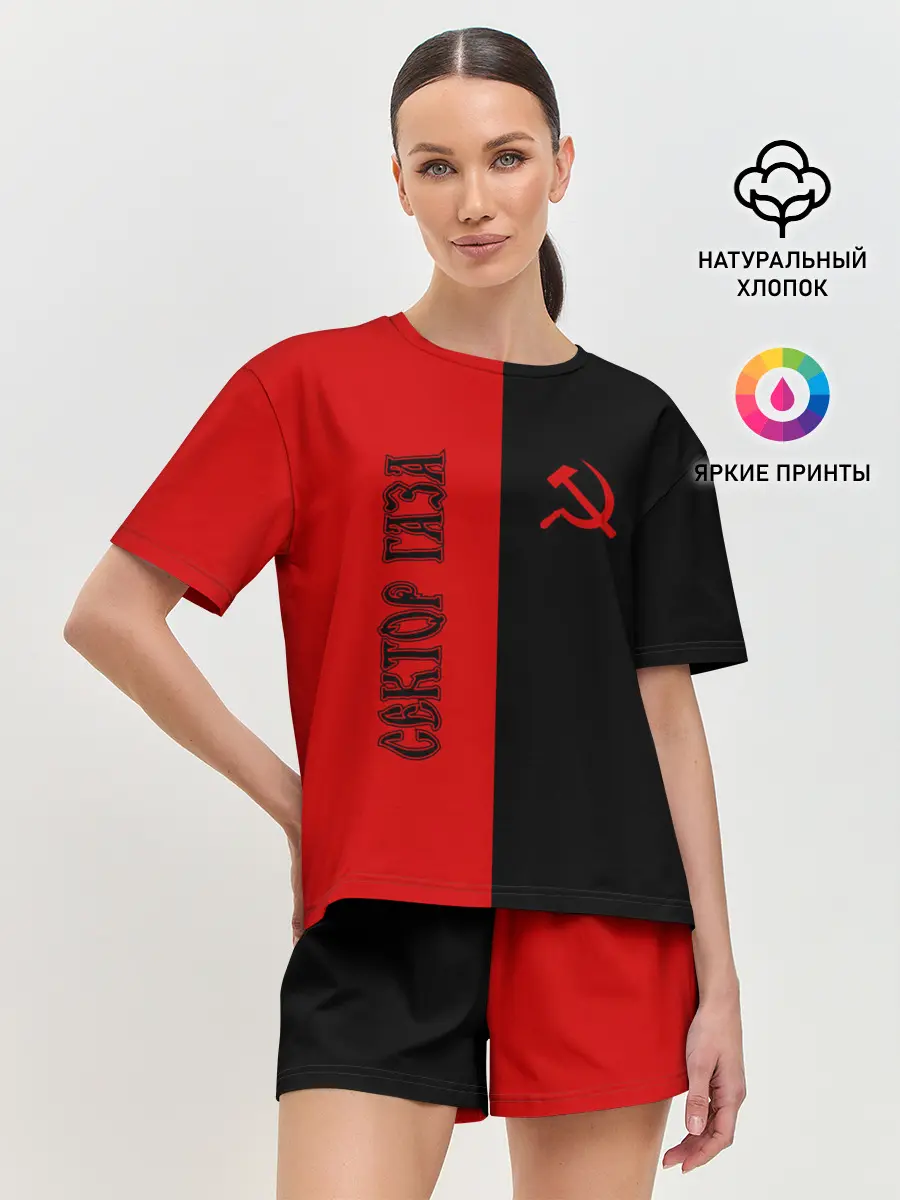 Женская пижама с шортами / Сектор Газа