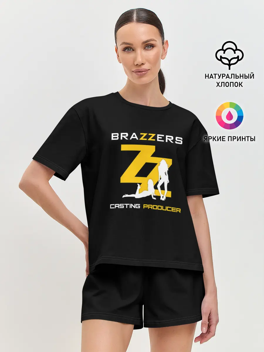 Женская пижама с шортами / Brazzers Casting-producer