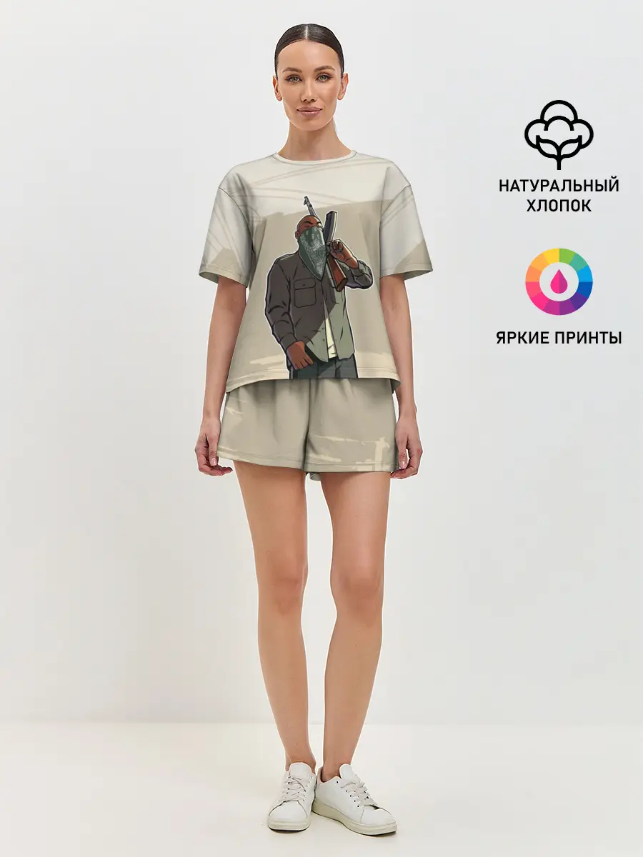 Женская пижама с шортами / GTA San Andreas - GSF #1