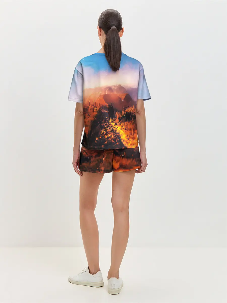 Женская пижама с шортами / ВЕДЬМАК