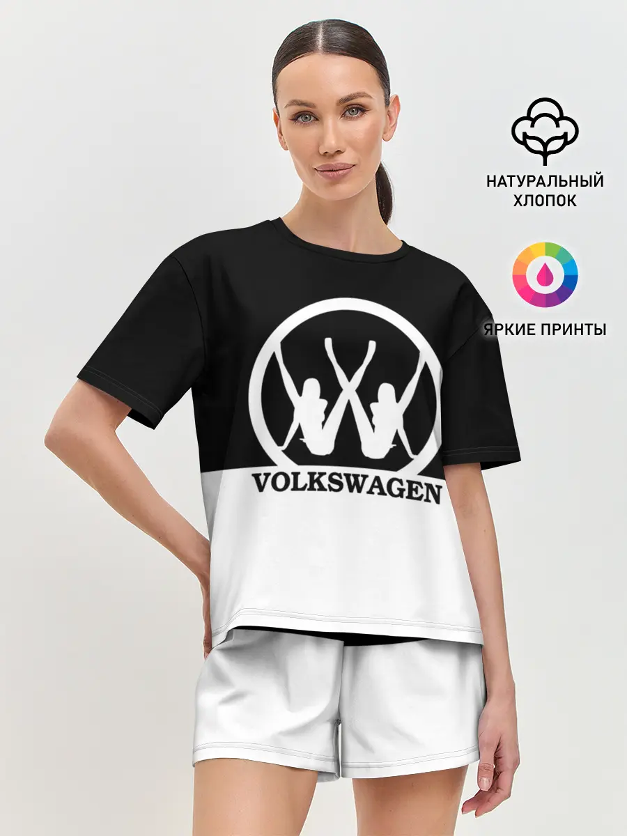Женская пижама с шортами / Volkswagen