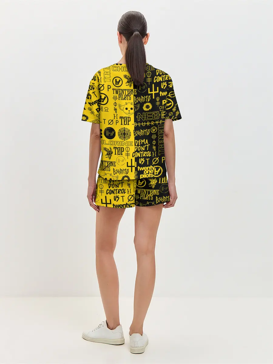 Женская пижама с шортами / TWENTY ONE PILOTS | 21 PILOTS