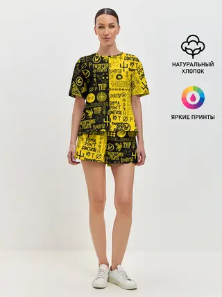 Женская пижама с шортами / TWENTY ONE PILOTS | 21 PILOTS