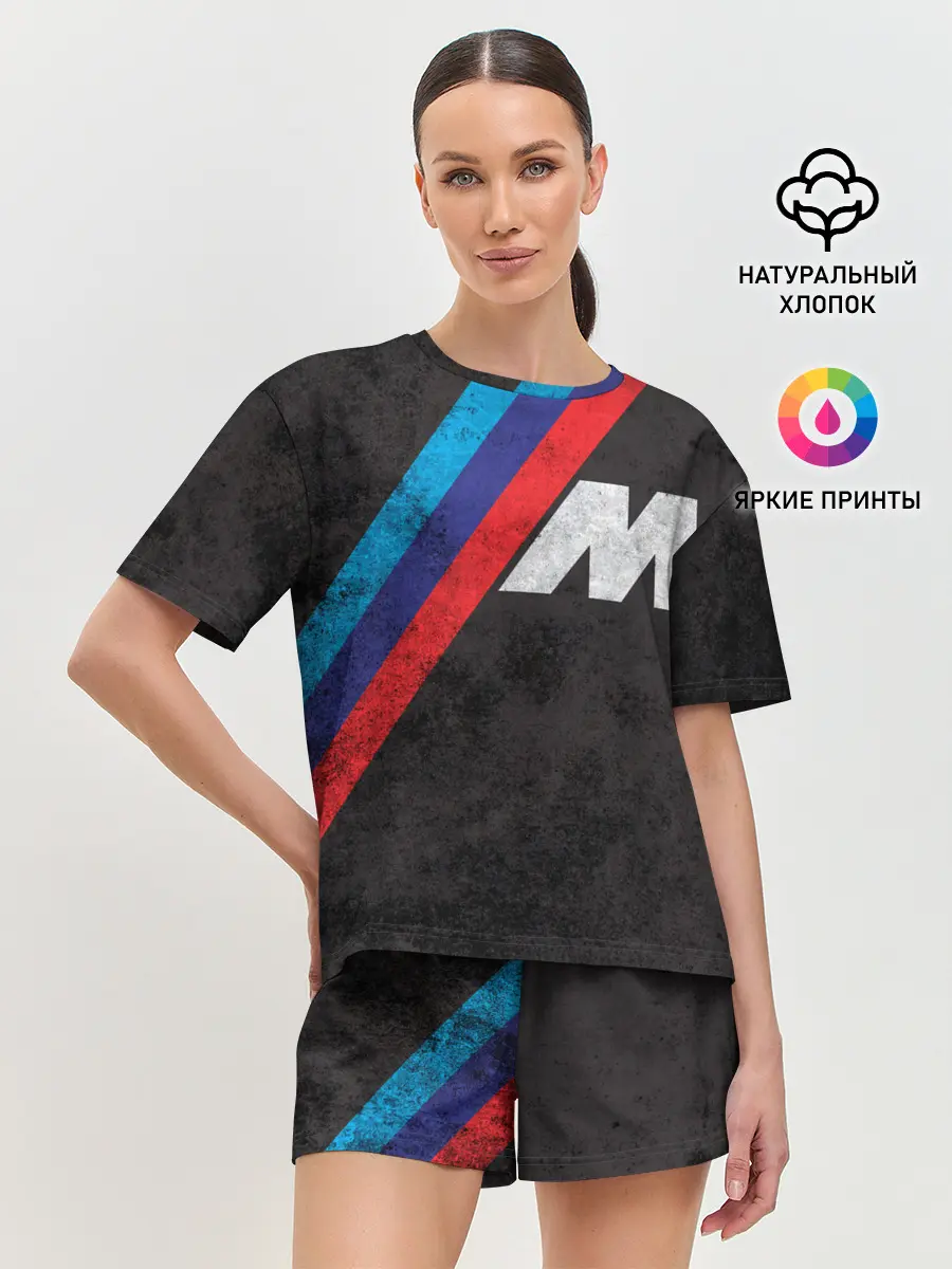 Женская пижама с шортами / BMW