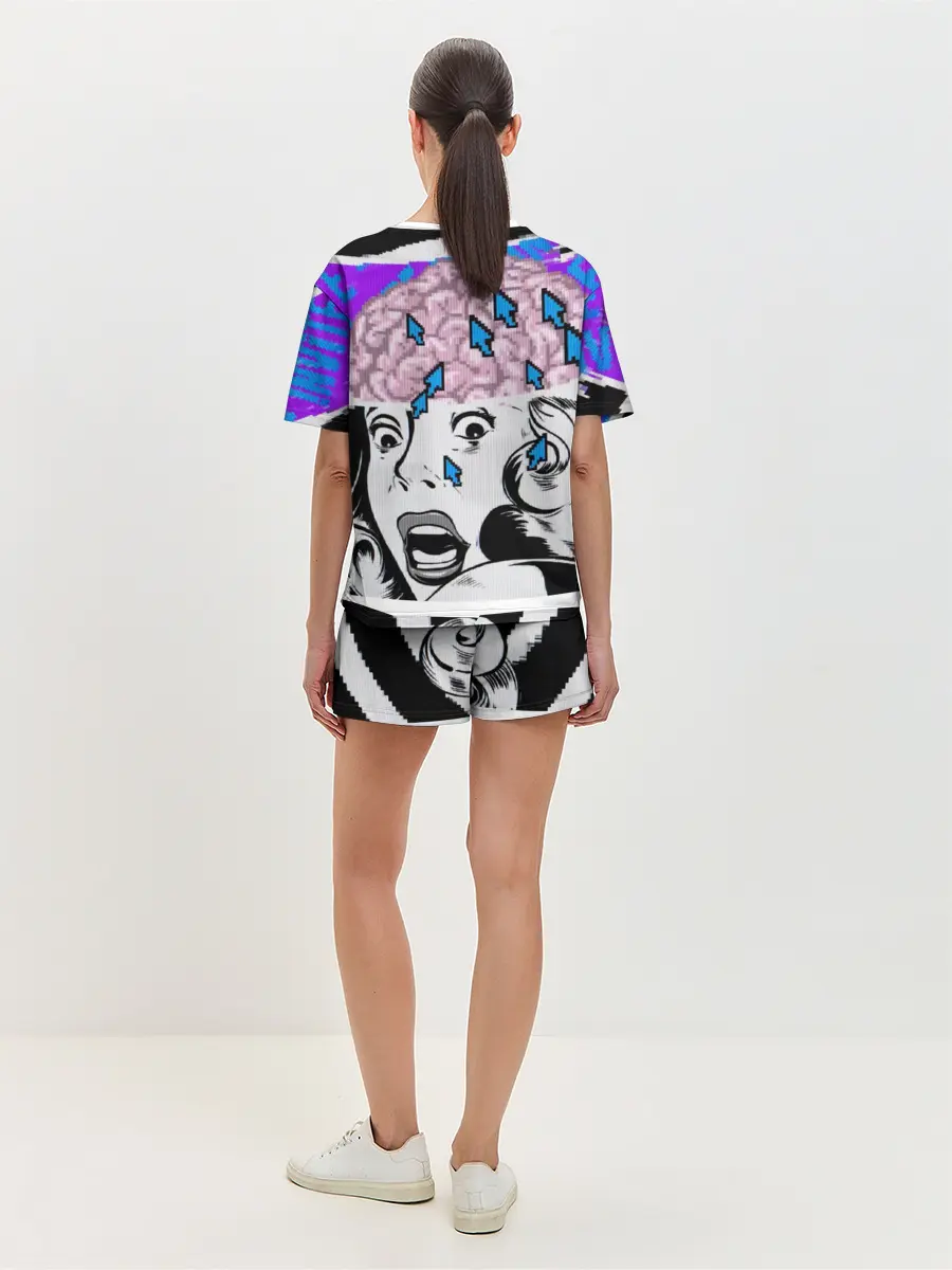 Женская пижама с шортами / DedSec