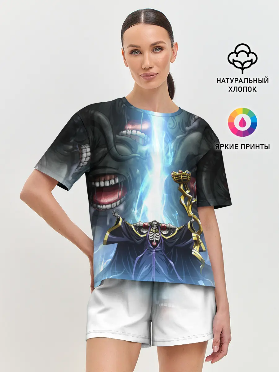 Женская пижама с шортами / Оверлорд Пасти