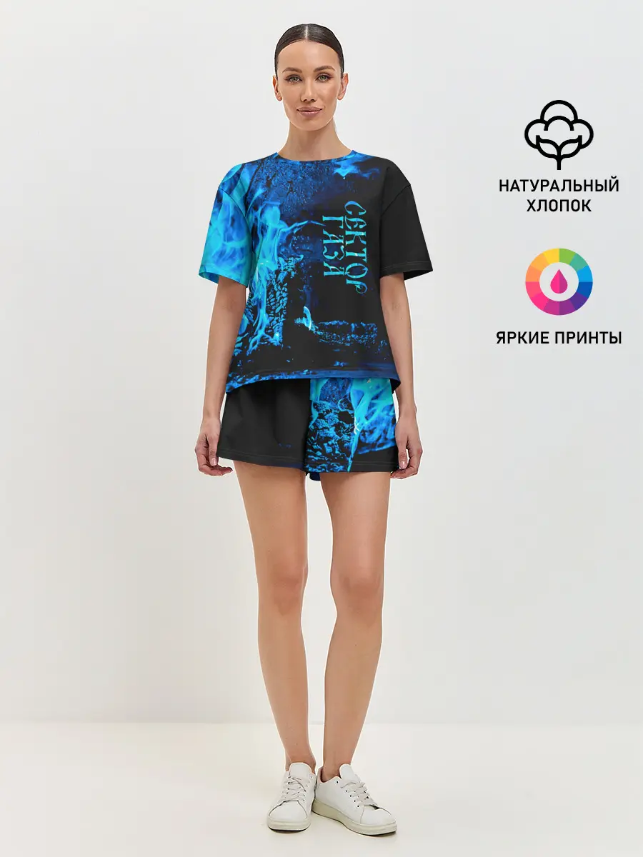 Женская пижама с шортами / Сектор Газа