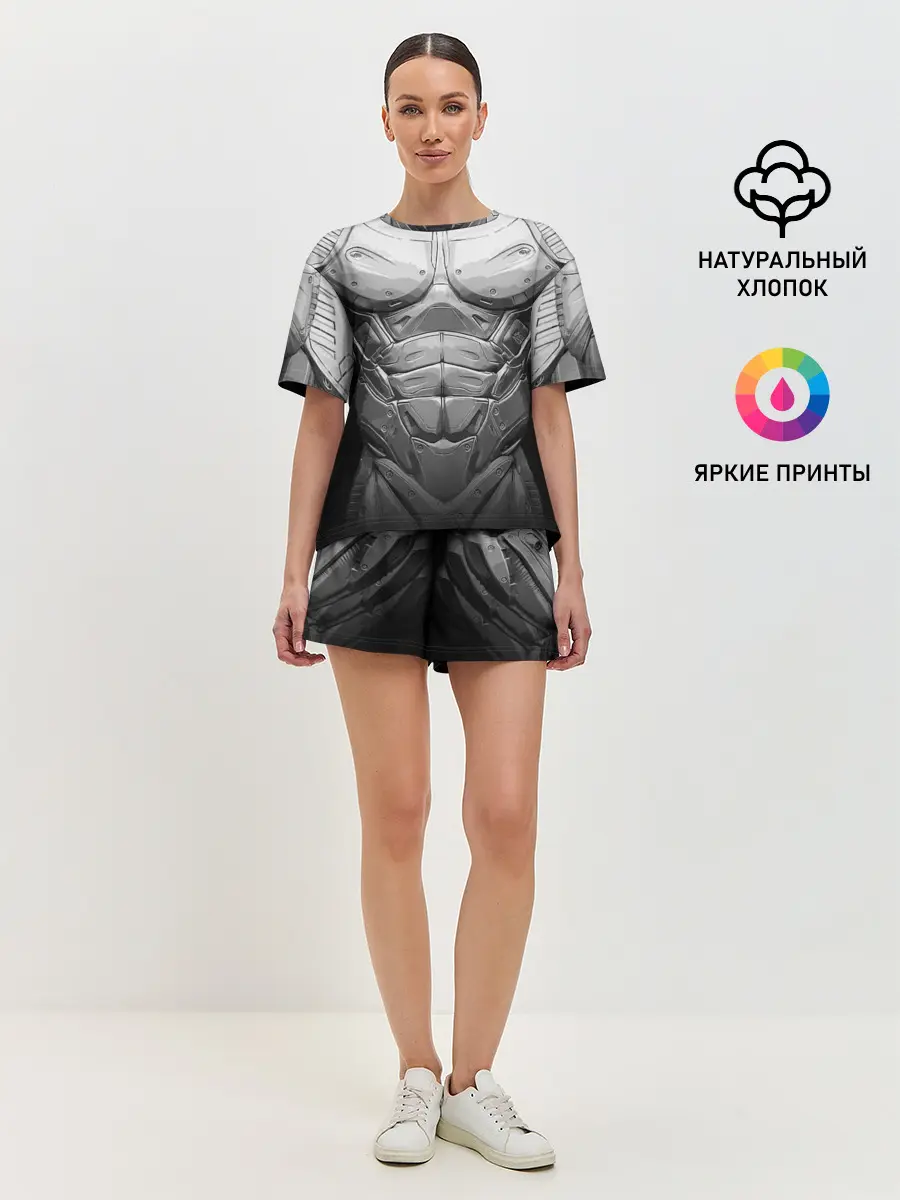 Женская пижама с шортами / Crysis Экзоскелет