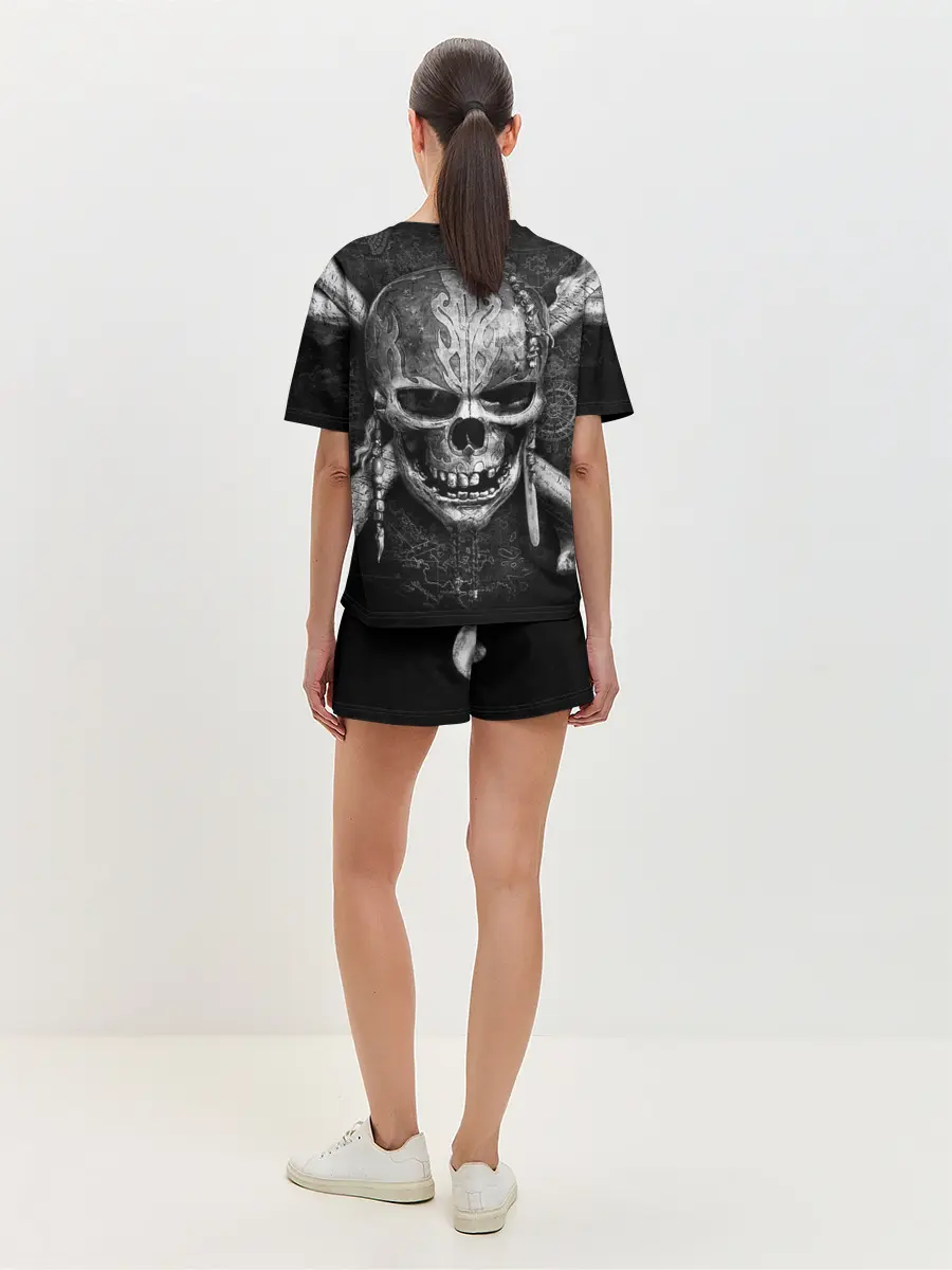 Женская пижама с шортами / Metallica