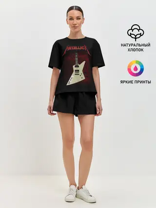 Женская пижама с шортами / Metallica