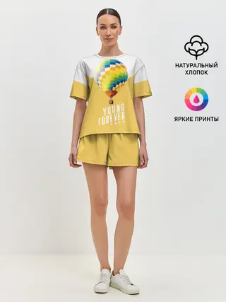 Женская пижама с шортами / BTS Young Forever