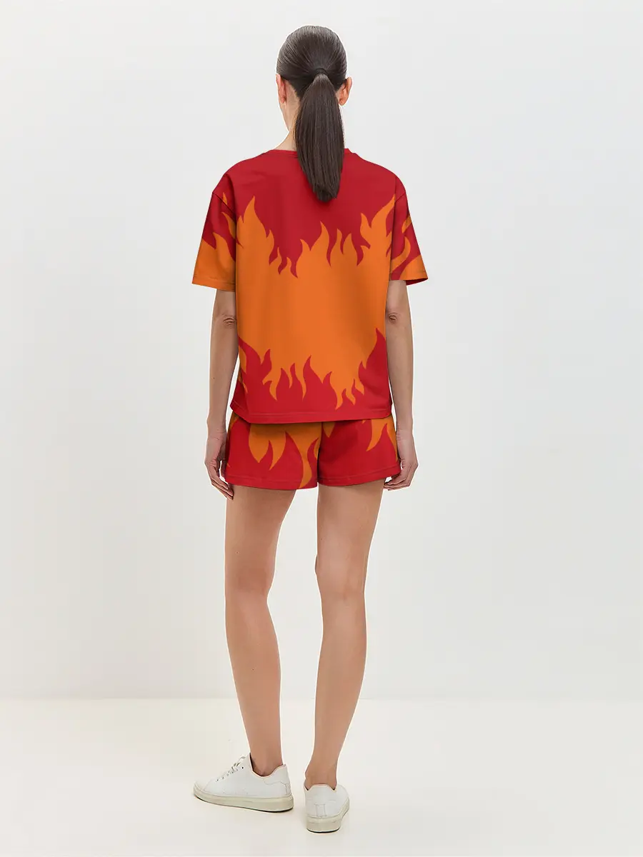 Женская пижама с шортами / ЪУЪ СЪУКА