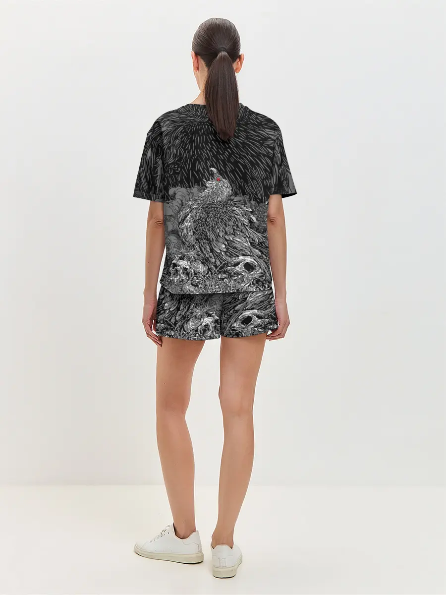 Женская пижама с шортами / Metallica