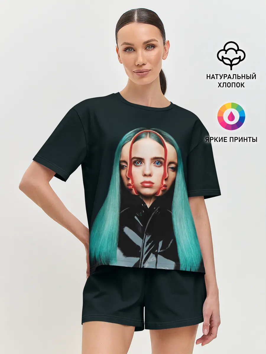 Женская пижама с шортами / BILLIE EILISH