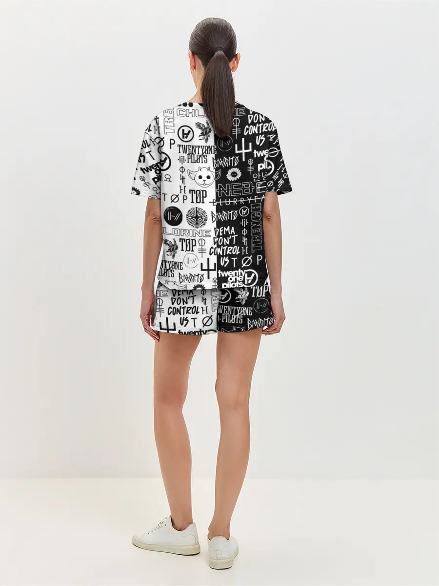 Женская пижама с шортами / TWENTY ONE PILOTS