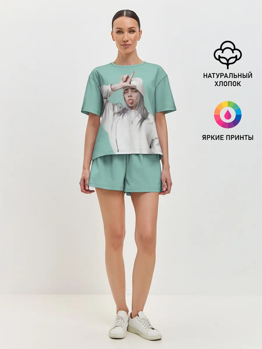 Женская пижама с шортами / BILLIE EILISH