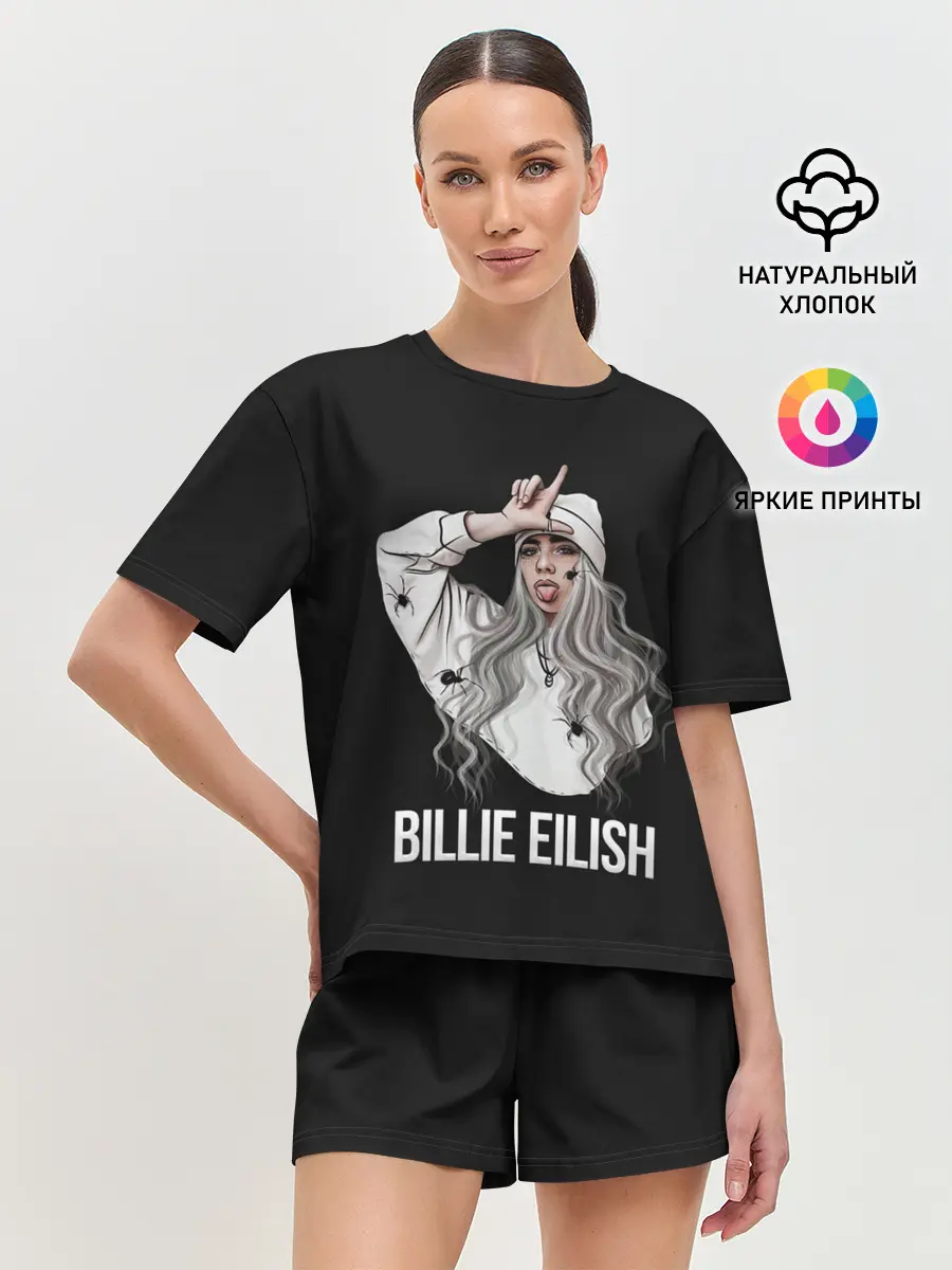 Женская пижама с шортами / BILLIE EILISH
