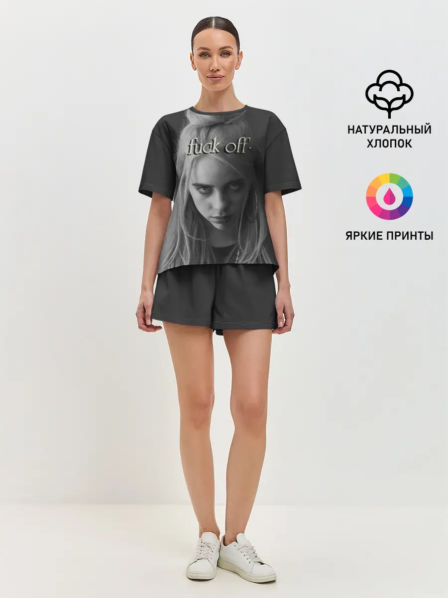 Женская пижама с шортами / BILLIE EILISH