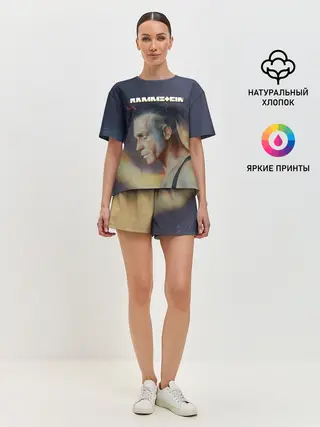 Женская пижама с шортами / Rammstein