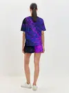 Женская пижама с шортами / Брызги краски