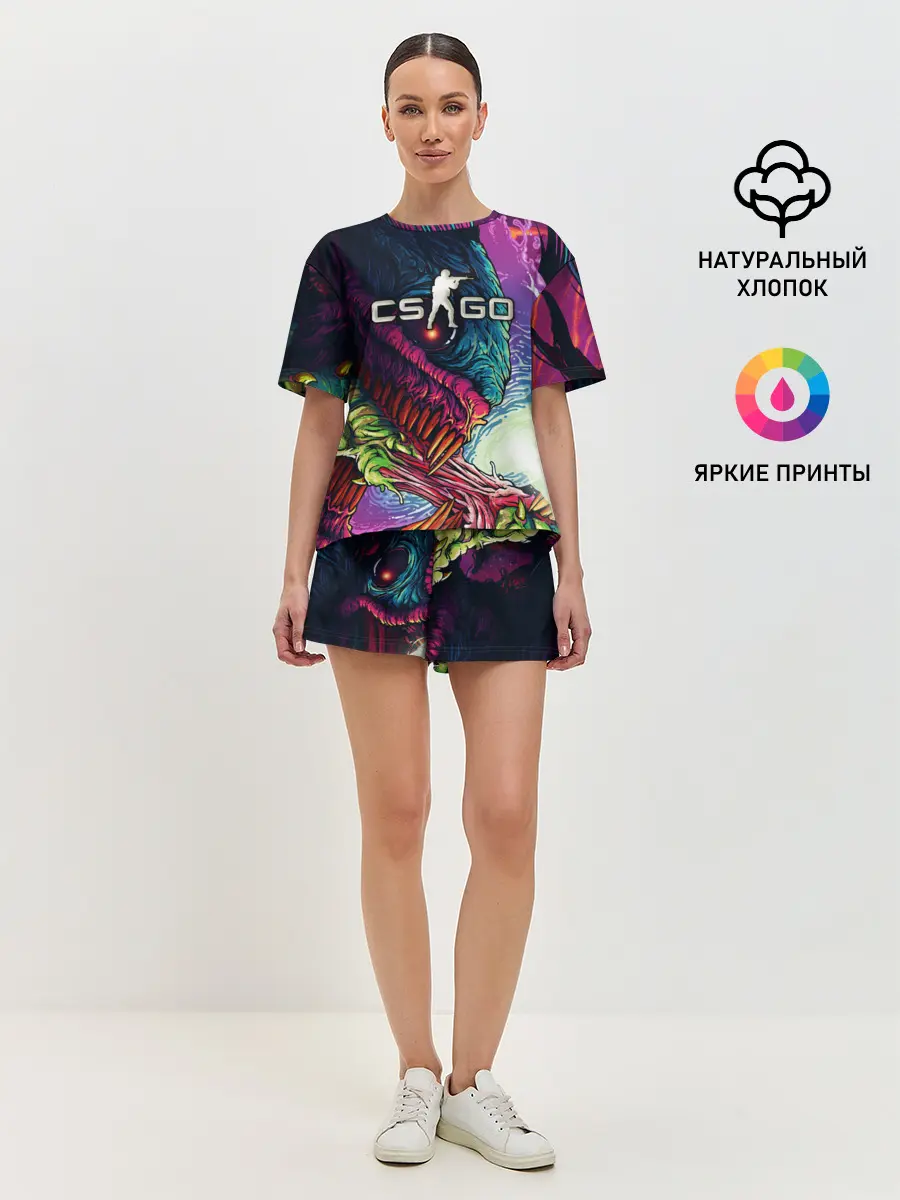 Женская пижама с шортами / CS:GO