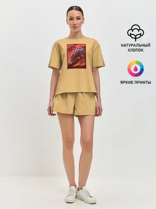 Женская пижама с шортами / Pixies