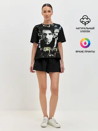 Женская пижама с шортами / Rammstein