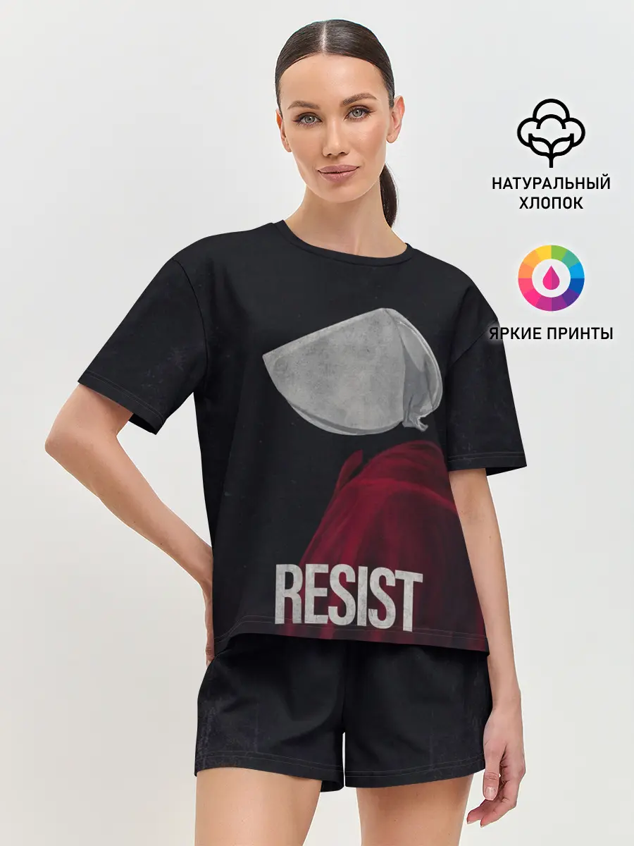 Женская пижама с шортами / Resist