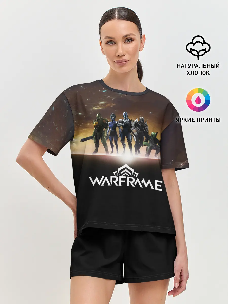 Женская пижама с шортами / WARFRAME Planet