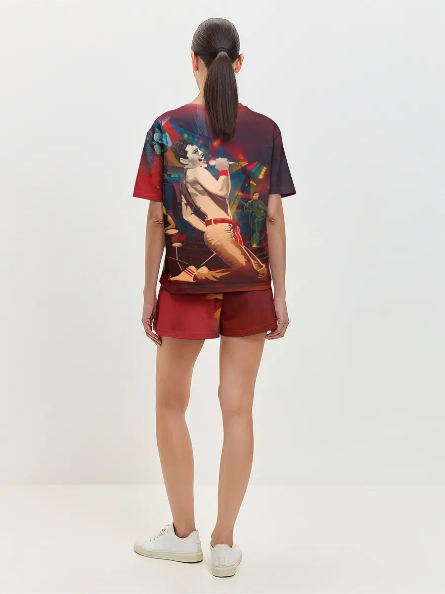 Женская пижама с шортами / Фредди Меркьюри
