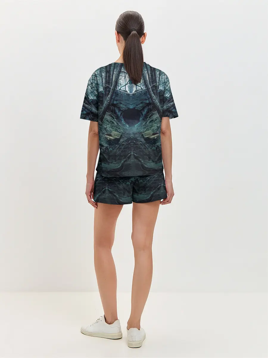 Женская пижама с шортами / ТЬМА - No Future