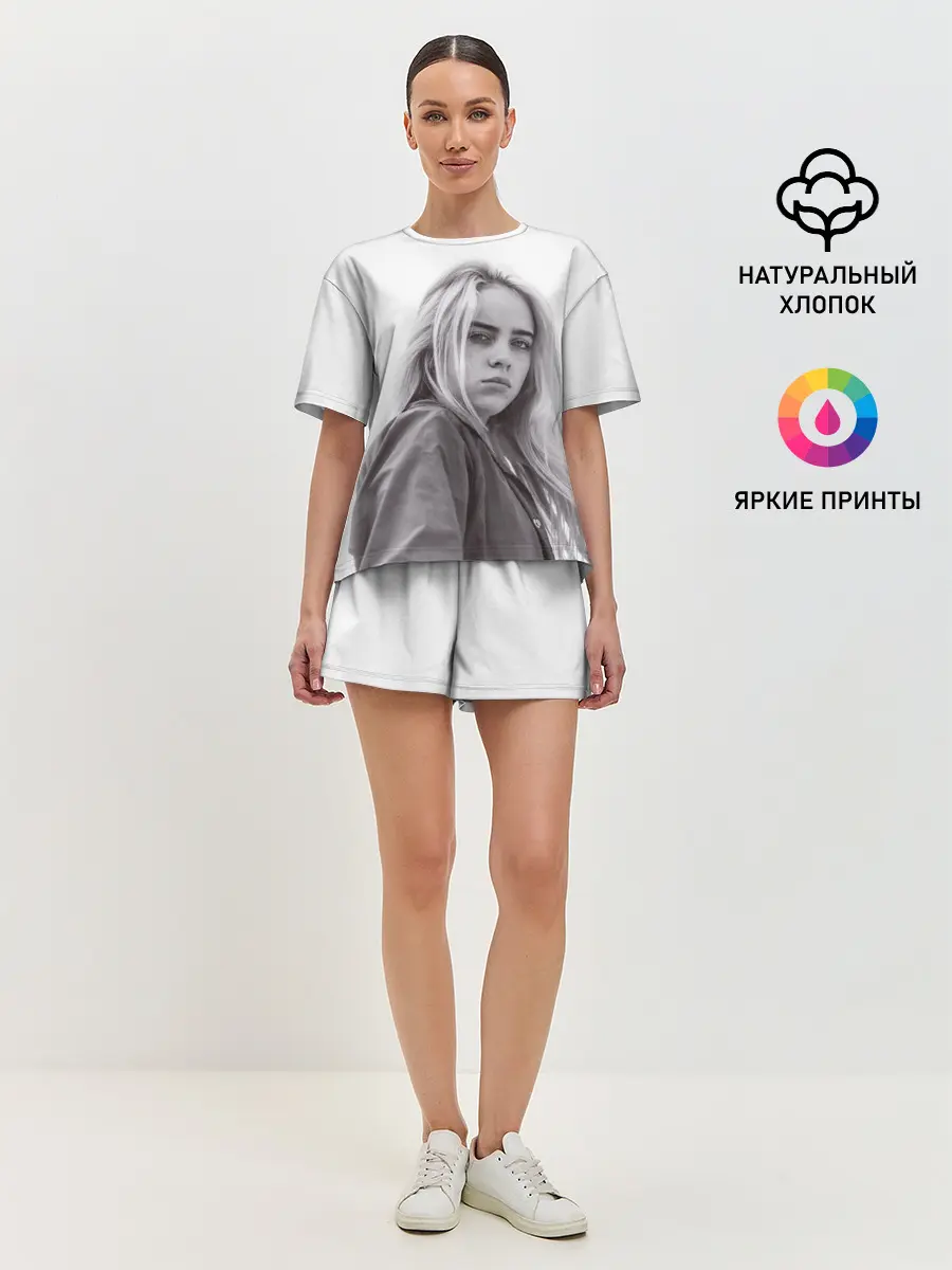 Женская пижама с шортами / BILLIE EILISH