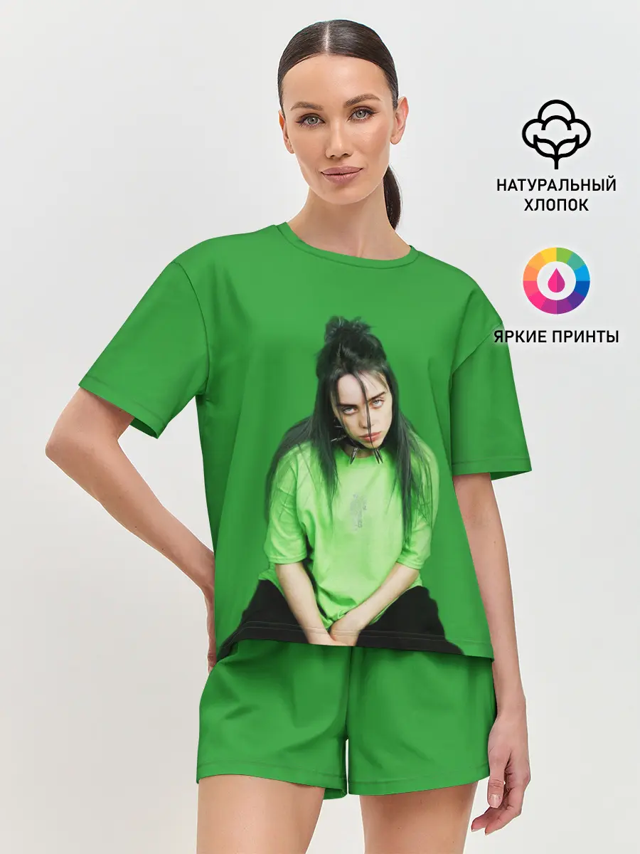 Женская пижама с шортами / BILLIE EILISH
