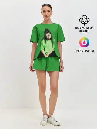 Женская пижама с шортами / BILLIE EILISH