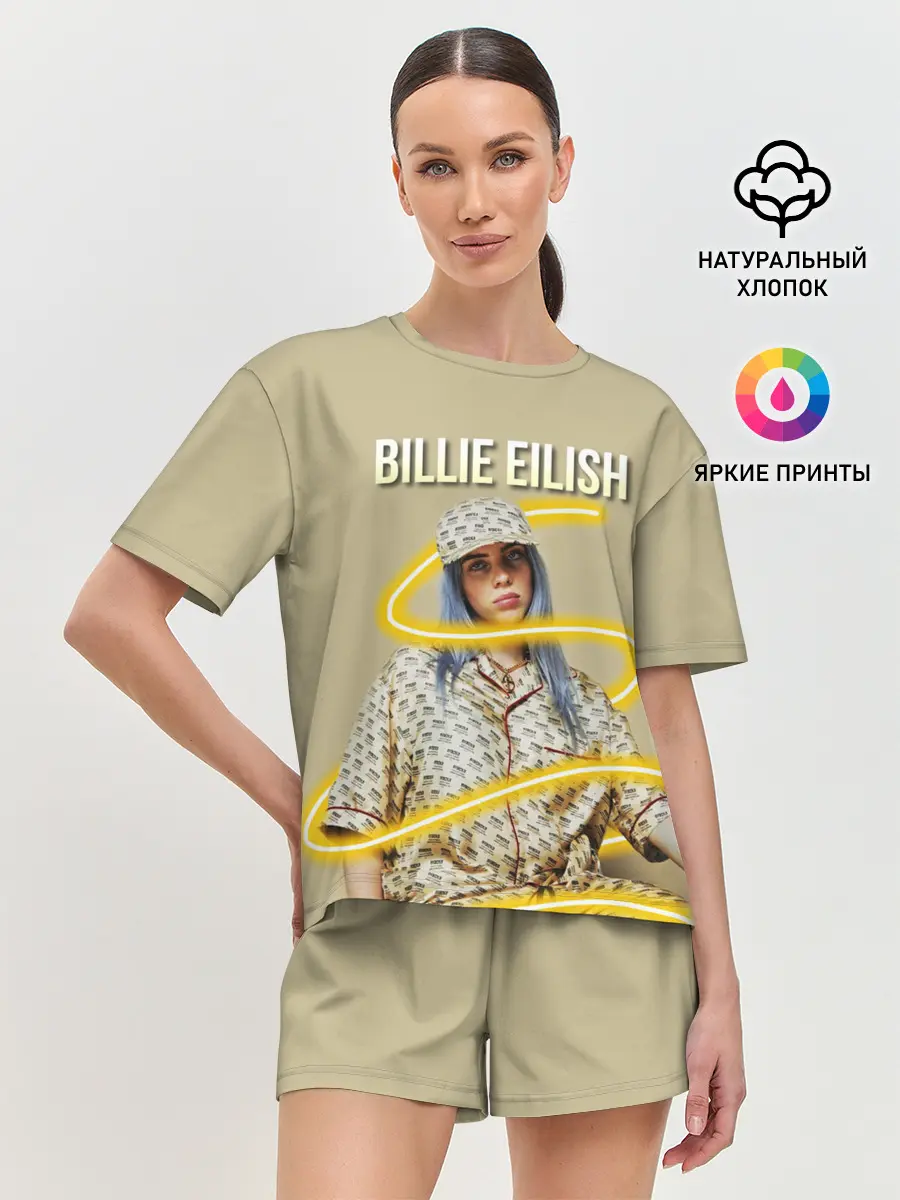 Женская пижама с шортами / BILLIE EILISH
