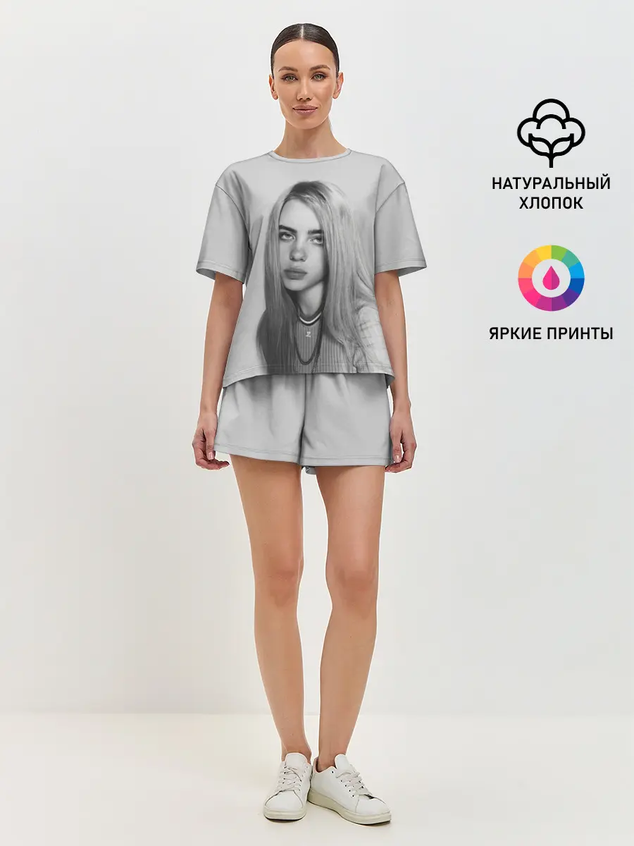 Женская пижама с шортами / BILLIE EILISH